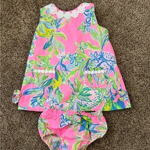 Lilly Pulitzer 12-18 mo baby girl shift dress